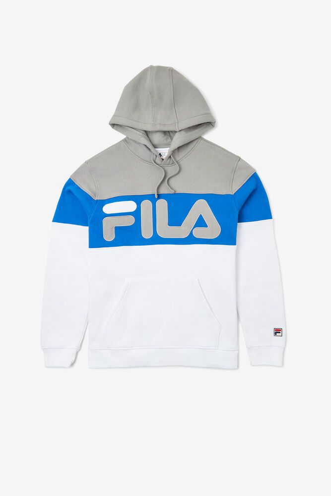 Fila Hoodie Flamino Mens White - India YKT-138760